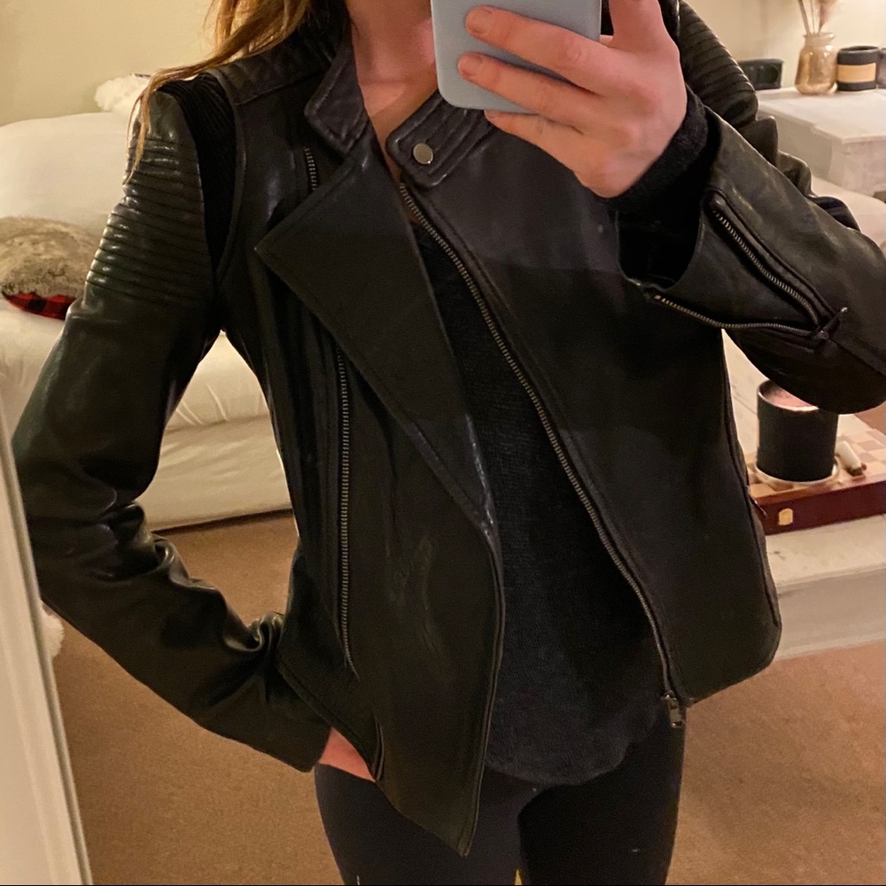 Marciano leather jacket